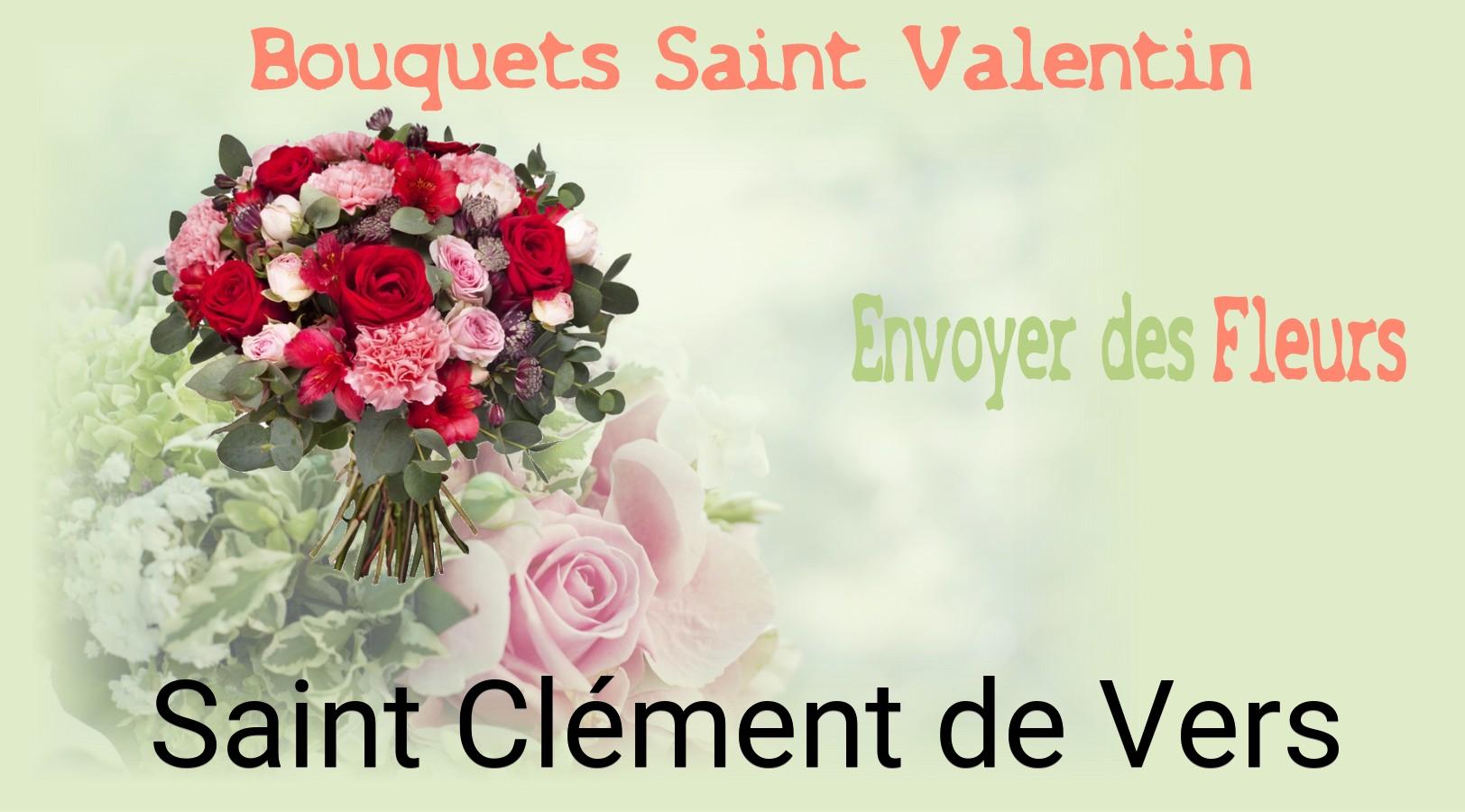 Roses de Saint-Valentin livrées à Saint-Clément-de-Vers